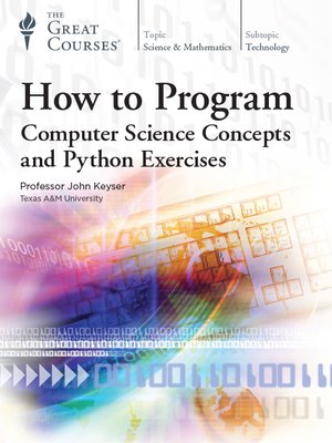 cover image of How to Program